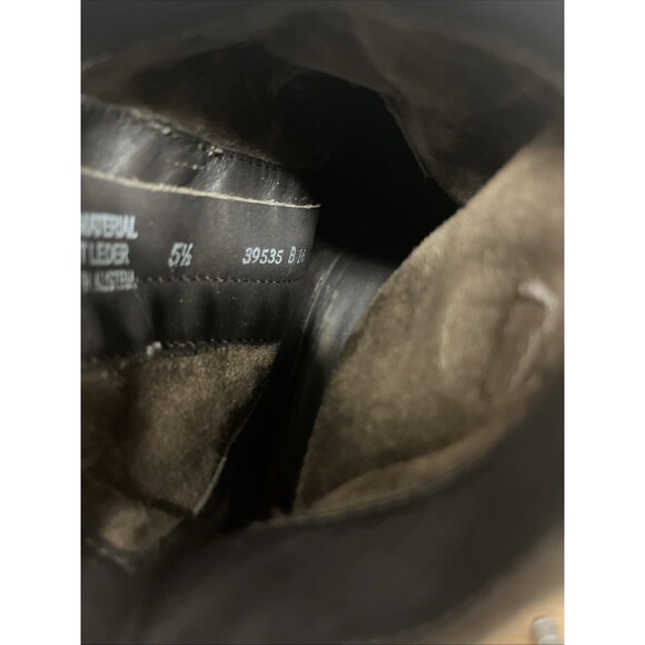 Paul Green Women's Sloane Boots Brown Suede Pull On Zip Ankle Bootie US 5.5 - Picture 4 of 6